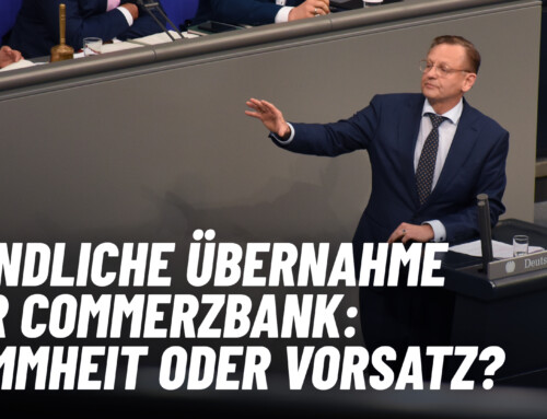 Feindliche Übernahme der COMMERZBANK: Dummheit oder Vorsatz?