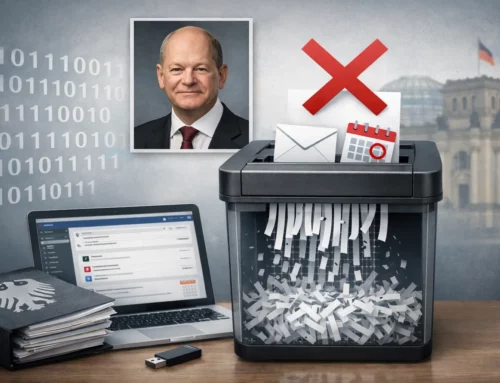 Löschung von E-Mails und Kalendereinträge von Olaf Scholz beim BMF