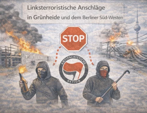 Linksterroristische Anschläge in Grünheide und dem Berliner Süd-Westen